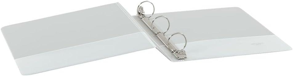 imageCardinal Economy 3 Ring Binder 1 Inch Presentation View White Holds 225 Sheets Nonstick PVC Free 4 Pack of Binders 795103Inch