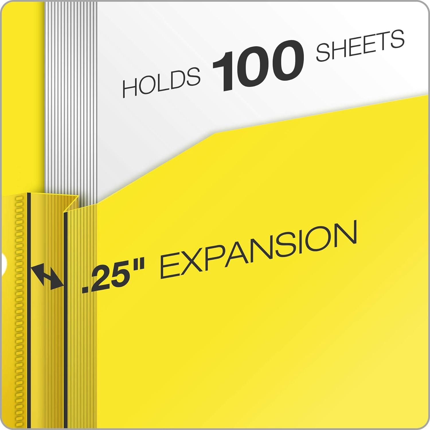 imageOxford Expanding Plastic Binder Dividers Divider for 3 Ring Binder Flexible Front Expanding Pockets 8 Tab Insertable Multicolor Tabs Letter Size 3 Sets 896058 Tab