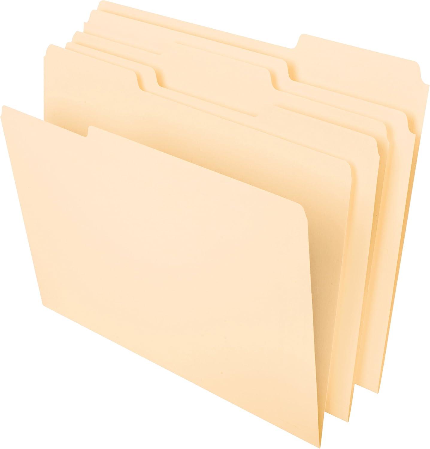 imagePendaflex Recycled Hanging Folders Letter Size Aqua 15 Cut 25BX 81616Assorted Colors