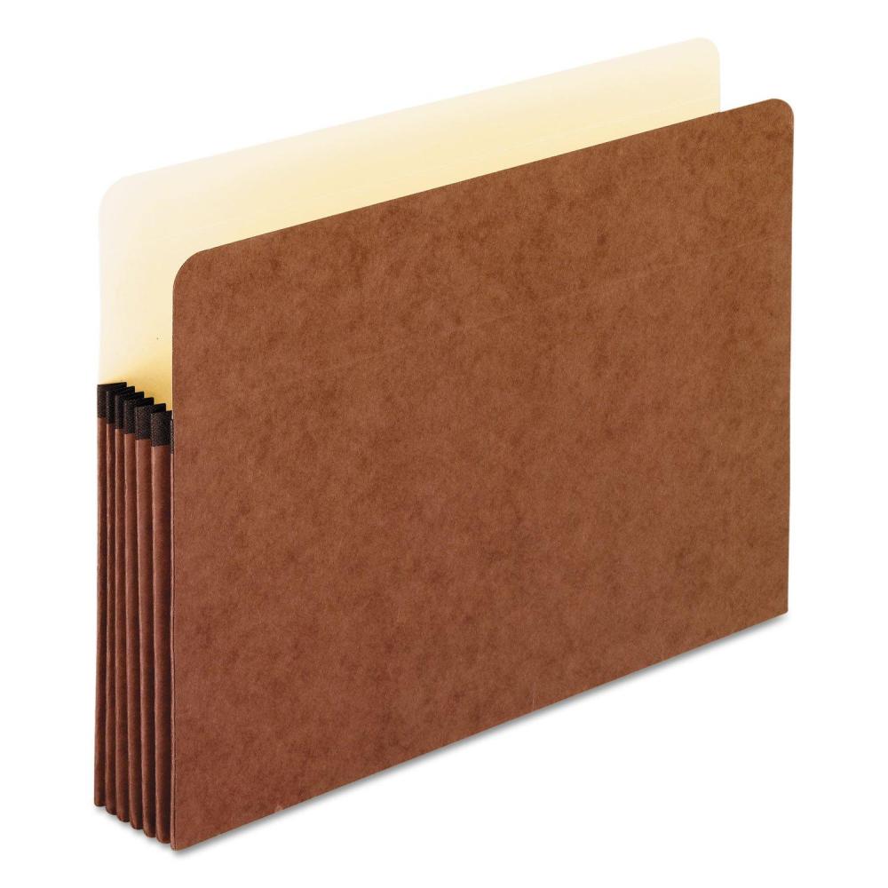 imagePendaflex Expanding File Pockets Letter Size 525quot Expansion Reinforced with DuPont Tyvek Material Letter Size Redrope 10 Per Box 1534GOXFile Pockets