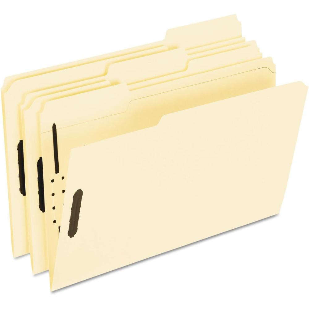 imagePendaflex Manila Fastener Folders Legal Size 2 Fasteners 13 Cut 50BX FM313EE2 Fasteners