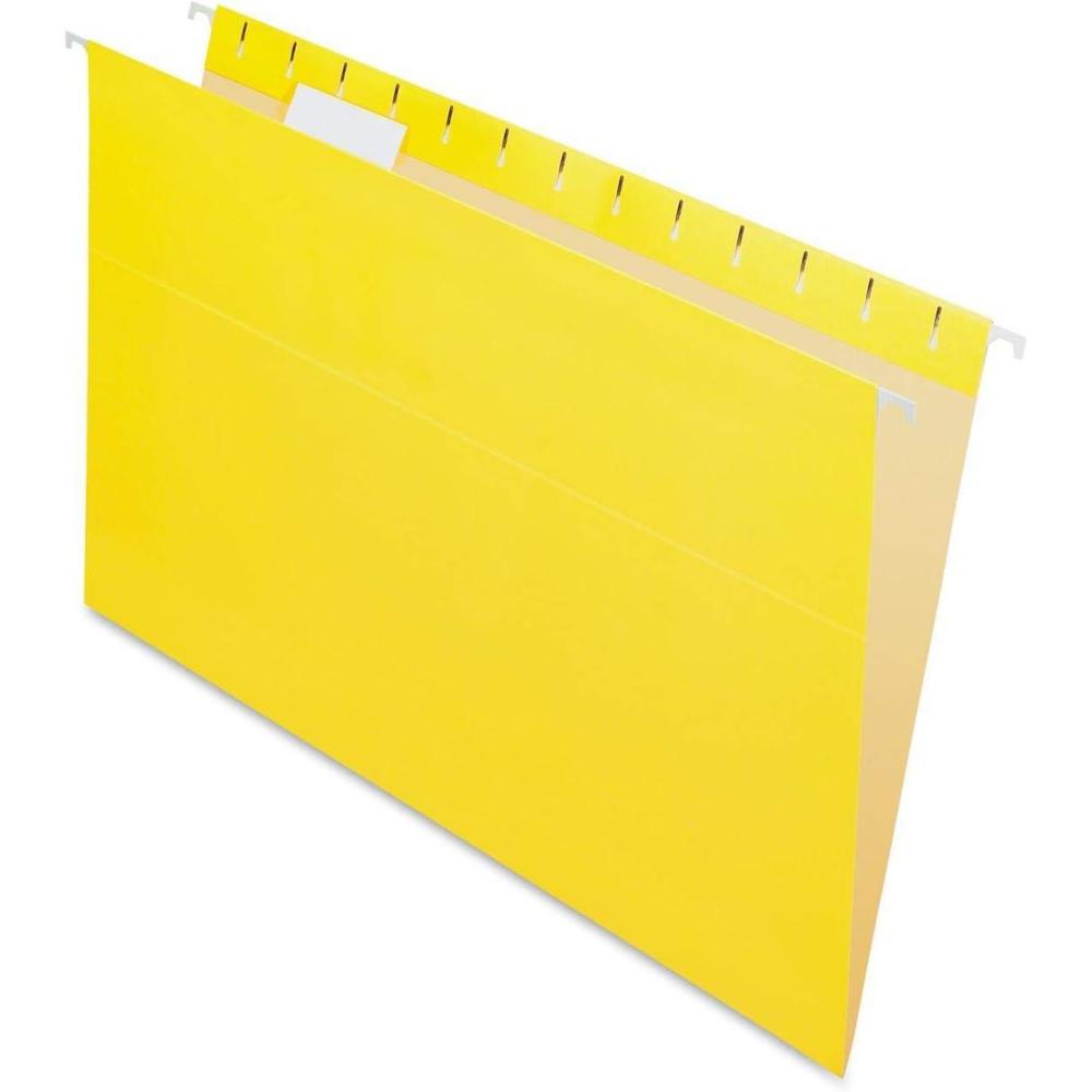 imagePendaflex Recycled Hanging Folders Letter Size Aqua 15 Cut 25BX 81616Yellow