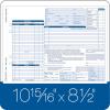 Adams Garage Repair Order Forms, 8.5 x 11 Inch, 3 Parts, 250-Count, White and Canary and White Tag (GT3811)(1-pack)