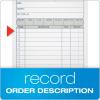 Adams Sales Order Book, 2-Part, Carbonless, White/Canary, 4-3/16 x 7-3/16 Inches, 50 Sets per Book (DC4705)(50 Count (Pack of 1))