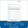 Adams Sales Order Book, 2-Part, Carbonless, White/Canary, 4-3/16 x 7-3/16 Inches, 50 Sets per Book (DC4705)(50 Count (Pack of 2))