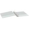 Cardinal Economy 3 Ring Binder, 1 Inch, Presentation View, White, Holds 225 Sheets, Nonstick, PVC Free, 4 Pack of Binders (79510)(1.5-Inch)