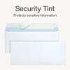 Columbian #10 Security Envelopes, 500/Box, No Window, 4-1/8 x 9-1/2 Inches, Release & Seal Self Seal, White (COLO151)(100 Count)