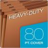Globe Weis /Pendaflex Heavy Duty Expanding File with Flap, 12 Monthly Pockets, 1/3 Cut Tabs, Brown, Letter Size (R117MLHD)(1 Count (Pack of 1))