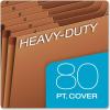 Globe-Weis PFXR217MHD /Pendaflex Heavy-Duty Expanding File, Open Top, 12 Pockets, Monthly Index, Letter Size, Brown (R217MHD)(Letter)