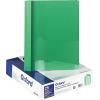 Oxford Clear Front Report Covers, Black, Letter Size, 25 per box (55806EE)(Green)