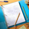 Oxford Filler Paper, 8 x 10-1/2 Inch Wide Ruled Paper, 3 Hole Punch, Loose Leaf Notebook Paper for 3 Ring Binders, 500 sheets (62330), white(Pack of 5000)