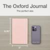 Oxford Journal, Lined Writing Notebook, Writer’s Journal, Classic Notebook for School or Office, 192 Pages, 5″ x 8.25″, Softcover, Black (75507)(Blush)