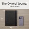 Oxford Journal, Lined Writing Notebook, Writer’s Journal, Classic Notebook for School or Office, 192 Pages, 7.5″ x 9.5″, Hardcover, Blush (75503)(Black)