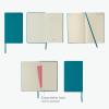 Oxford Journal, Lined Writing Notebook, Writer’s Journal, Classic Notebook for School or Office, 240 Pages, 5″ x 8.25″, Hardcover, Blush (75501)(Teal)
