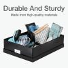 Oxford Keepsake Box, Protective Storage Box, Home and Office Organizer, Photo Storage Box, Souvenir Organizer, Large, 16″ x 12″ x 4 1/4″ (41787)(16″ x 12″ x 4 1/4″)
