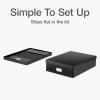 Oxford Keepsake Box, Protective Storage Box, Home and Office Organizer, Photo Storage Box, Souvenir Organizer, Large, 16″ x 12″ x 4 1/4″ (41787)(16″ x 12″ x 4 1/4″)