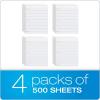 Oxford Loose Leaf Paper, 500 Sheets, College Rule Filler Notebook Paper, 8-1/2″ x 11″, 3-Hole Punched Fits 3-Ring Binders (62349)(2000 Count)