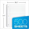 Oxford Loose Leaf Paper, 500 Sheets, College Rule Filler Notebook Paper, 8-1/2″ x 11″, 3-Hole Punched Fits 3-Ring Binders (62349)(500 Count)