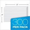 Oxford Ruled Index Cards, 3″ x 5″, White, Lined Index Flashcards, 300 per Pack (10022)(3 X 5)