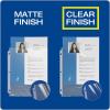 Oxford Sheet Protectors, Clear Finish, Page Protectors for 3 Ring Binder,Top Load, Letter Size Plastic Sleeves, Reinforced 3 Hole Punch for Binders, 200 per Box (33268)(100 Count)