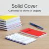 Oxford Spiral Memo Pads, Top Wire Bound, 3 x 5 Inch Pocket Notepad, College Ruled, 6 Assorted Primary Colors, 75 Sheets, 12 Pack (25092)