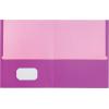 Oxford Twin-Pocket Folders, Textured Paper, Letter Size, Royal Blue, Holds 100 Sheets, Box of 25 (57512EE)(Assorted Colors)