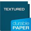 Oxford Twin-Pocket Folders, Textured Paper, Letter Size, Royal Blue, Holds 100 Sheets, Box of 25 (57512EE)(Blue)
