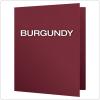 Oxford Twin-Pocket Folders, Textured Paper, Letter Size, Royal Blue, Holds 100 Sheets, Box of 25 (57512EE)(Burgundy)