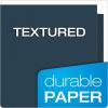Oxford Twin-Pocket Folders, Textured Paper, Letter Size, Royal Blue, Holds 100 Sheets, Box of 25 (57512EE)(Dark Blue)