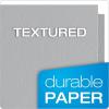 Oxford Twin-Pocket Folders, Textured Paper, Letter Size, Royal Blue, Holds 100 Sheets, Box of 25 (57512EE)(Gray)