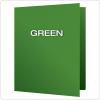 Oxford Twin-Pocket Folders, Textured Paper, Letter Size, Royal Blue, Holds 100 Sheets, Box of 25 (57512EE)(Green)