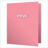 Oxford Twin-Pocket Folders, Textured Paper, Letter Size, Royal Blue, Holds 100 Sheets, Box of 25 (57512EE)(Pink)