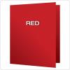 Oxford Twin-Pocket Folders, Textured Paper, Letter Size, Royal Blue, Holds 100 Sheets, Box of 25 (57512EE)(Red)