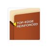 Pendaflex Expanding File Pockets, Letter Size, 5.25″ Expansion, Reinforced with DuPont™ Tyvek® Material, Letter Size, Redrope, 10 Per Box (1534G-OX)(File Pockets)