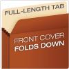 Pendaflex Expanding File Pockets, Letter Size, Redrope, 3.5″ Expansion, Reinforced with DuPont™ Tyvek® Material, Redrope, 25 per Box (1524E-OX)(Letter)