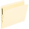 Pendaflex Fastener Folders, 2 Fasteners, Letter Size, Manila, 1/3 Cut Tabs, in Left, Right, Center Positions, 50 Per Box (FM213)(1 Fastener)