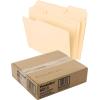 Pendaflex File Folders, Letter Size, 8-1/2″ x 11″, Classic Manila, 1/3-Cut Tabs in Left, Right, Center Positions, 100 Per Box (65213)(1/3 Cut  100 Box + Folders  Letter Size)