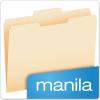 Pendaflex File Folders, Letter Size, 8-1/2″ x 11″, Classic Manila, 1/3-Cut Tabs in Left, Right, Center Positions, 100 Per Box (65213)(1/3 Cut  Pos 2)