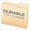 Pendaflex File Folders, Letter Size, 8-1/2″ x 11″, Classic Manila, 1/3-Cut Tabs in Left, Right, Center Positions, 100 Per Box (65213)(2/5 Cut  Right)