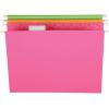 Pendaflex Glow Hanging File Folders, Letter Size, Assorted, Case Pack of 12 (81670)(Letter)