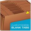 Pendaflex Heavy Duty Expanding File with Extra-Thick Cover, Tyvek Reinforced Edges, 21 Pockets, A–Z Tabs, Elastic Cord Closure, Letter Size (R117ALHD),Brown(File)