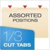 Pendaflex Manila Fastener Folders, Legal Size, 2 Fasteners, 1/3 Cut, 50/BX (FM313EE)(1 Fastener)