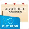 Pendaflex Manila Fastener Folders, Legal Size, 2 Fasteners, 1/3 Cut, 50/BX (FM313EE)(2 Fasteners)
