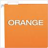 Pendaflex Recycled Hanging Folders, Letter Size, Aqua, 1/5 Cut, 25/BX (81616)(Orange)