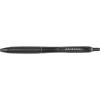 Pentonic BR-T Retractable Ballpoint Pens, 12 Count, Blue Ink, 0.7 mm Fine Point, Smooth Writing For Journaling, Office & School (PEN12123)(Black)