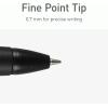 Pentonic BR-T Retractable Ballpoint Pens, 18 Count, Blue Ink, 0.7 mm Fine Point, Smooth Writing For Journaling, Office & School (PEN12125)(Black)