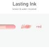 Pentonic Ballpoint Pens, 10 Count, Frosted Pale Pink Barrel with Red Ink, 0.7 mm Fine Point, Smooth Writing For Journaling & Note Taking (PEN13087)(Multicolor)