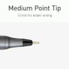 Pentonic Ballpoint Pens, 25 Count, Black Colored Ink, 1.0 mm Medium Point, Smooth Writing For Journaling & Note Taking (PEN12128)(10 Colors)