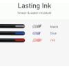 Pentonic Ballpoint Pens, 25 Count, Black Colored Ink, 1.0 mm Medium Point, Smooth Writing For Journaling & Note Taking (PEN12128)(Black  Red  Blue)