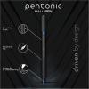 Pentonic Ballpoint Pens In Pen Organizer, Bulk 50 Count, Assorted Colored Ink (10 Different Colors), 1.0 mm Medium Point, Smooth Writing (PEN12177)(Black)